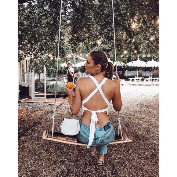 Aritzia Wilfred Cayenne Open Back Top - Picture 8 of 8